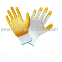 Nitrile coated working glove